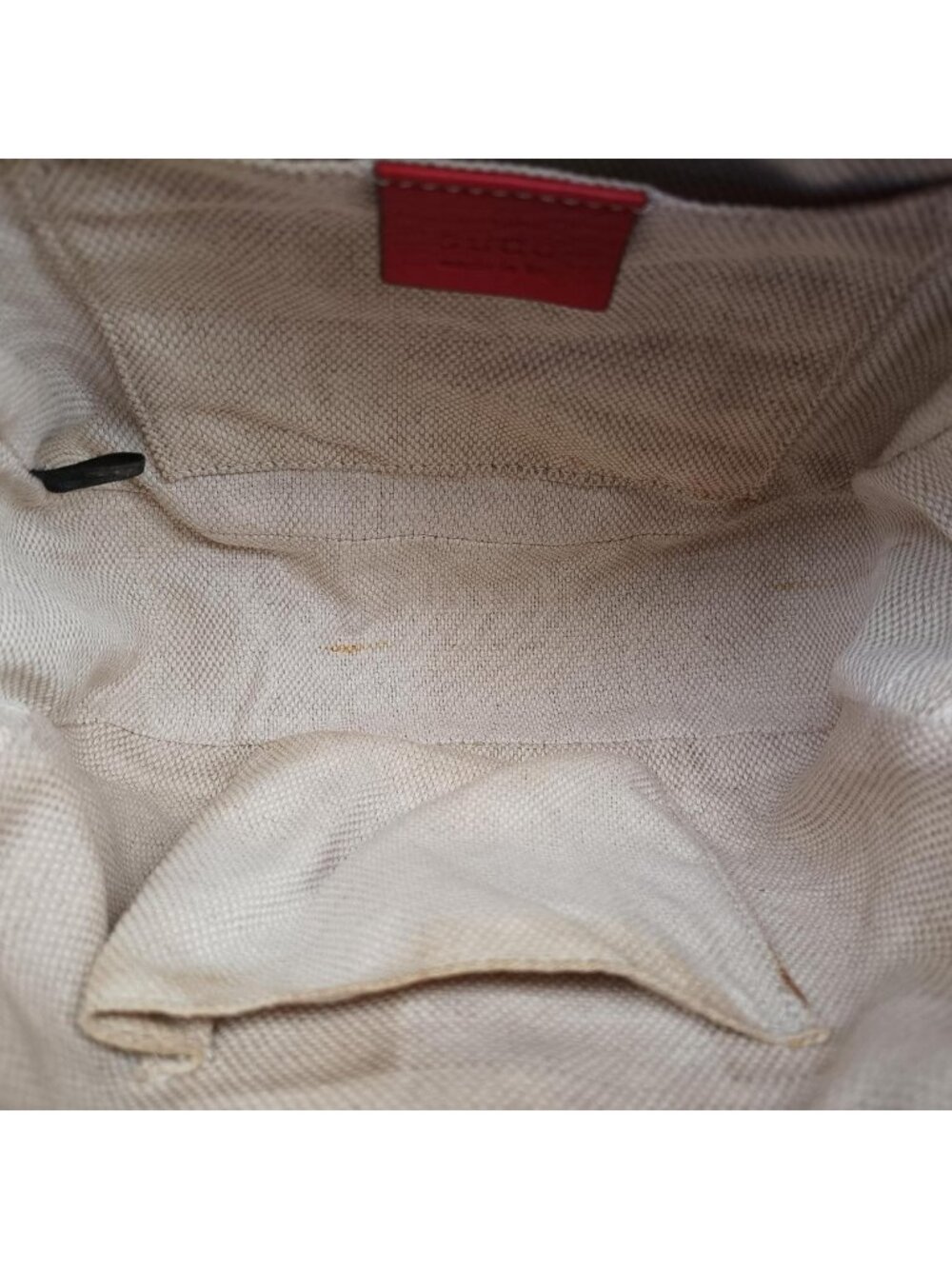 Gucci Soho Red Leather Shoulder - Picture 9 of 15